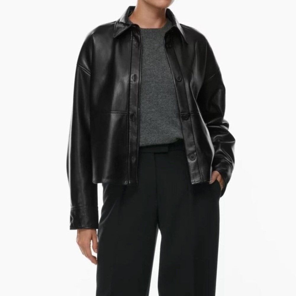 Babaton Pelli Hip Shirt Jacket